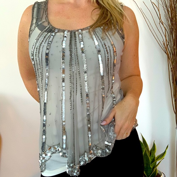 Sequinned Boutique Top - Picture 2 of 4